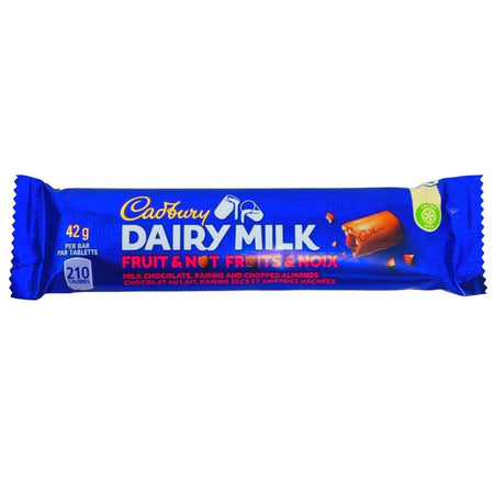 Cadbury Dairy Milk Fruit & Nut Chocolate Bar - 42g