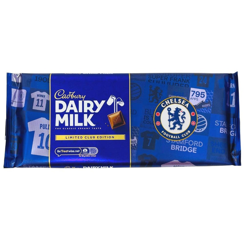 Dairy Milk Limited Club Edition Chelsea UK 360g Candy Funhouse