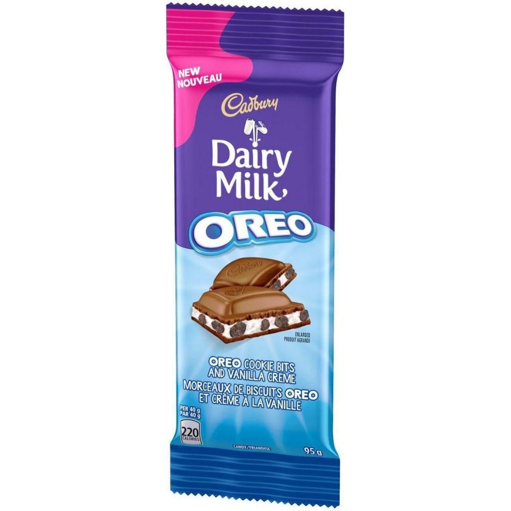 Cadbury Dairy Milk Oreo Chocolate Bar - 95 g