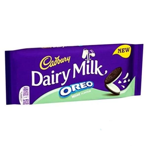 Cadbury Dairy Milk Oreo Mint-UK Cadbury 0.17kg - 2000s Bar British Chocolate Era_2000s