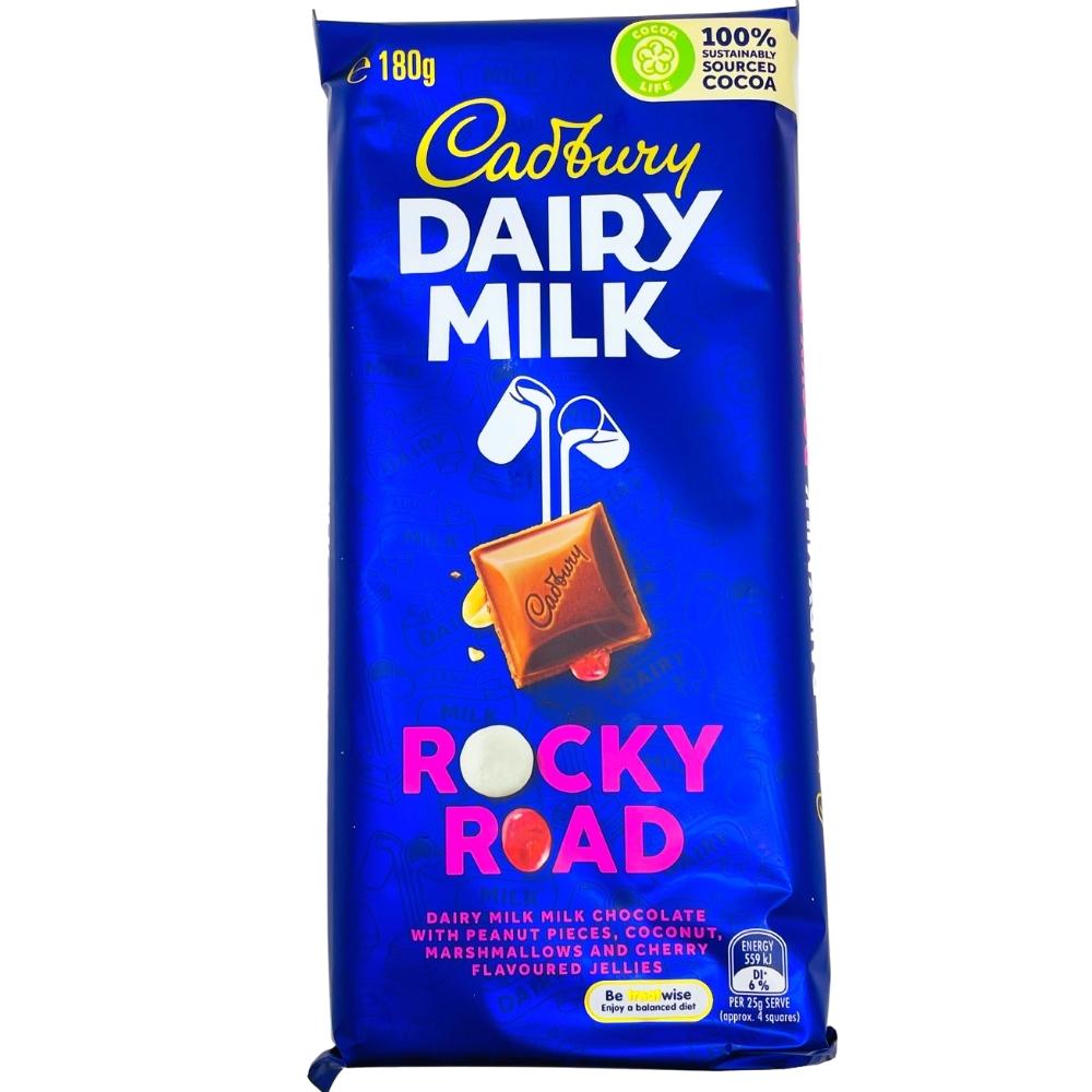 Australian Cadbury Dairy Milk Rocky Road - 180g