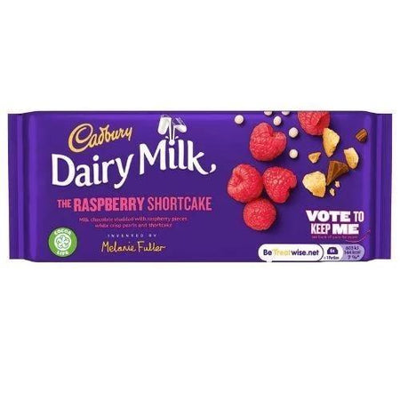 Cadbury Dairy Milk The Raspberry Shortcake British Chocolate Bars