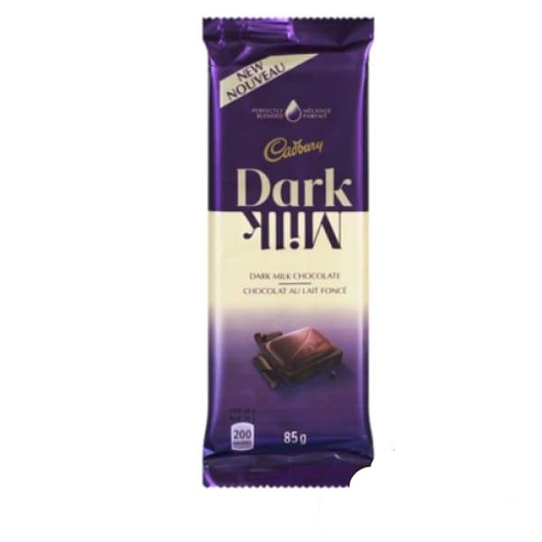 Cadbury Dark Milk Bars-85g Cadbury - 2010s Bar cadbury Canadian Chocolate