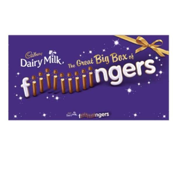 Cadbury Fingers UK-570 g Cadbury 600g - British Cadbury Christmas Candy Colour_Purple Origin_British