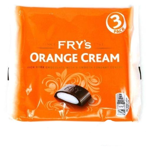 Cadbury Fry's Orange Cream Chocolate Bars British Candy