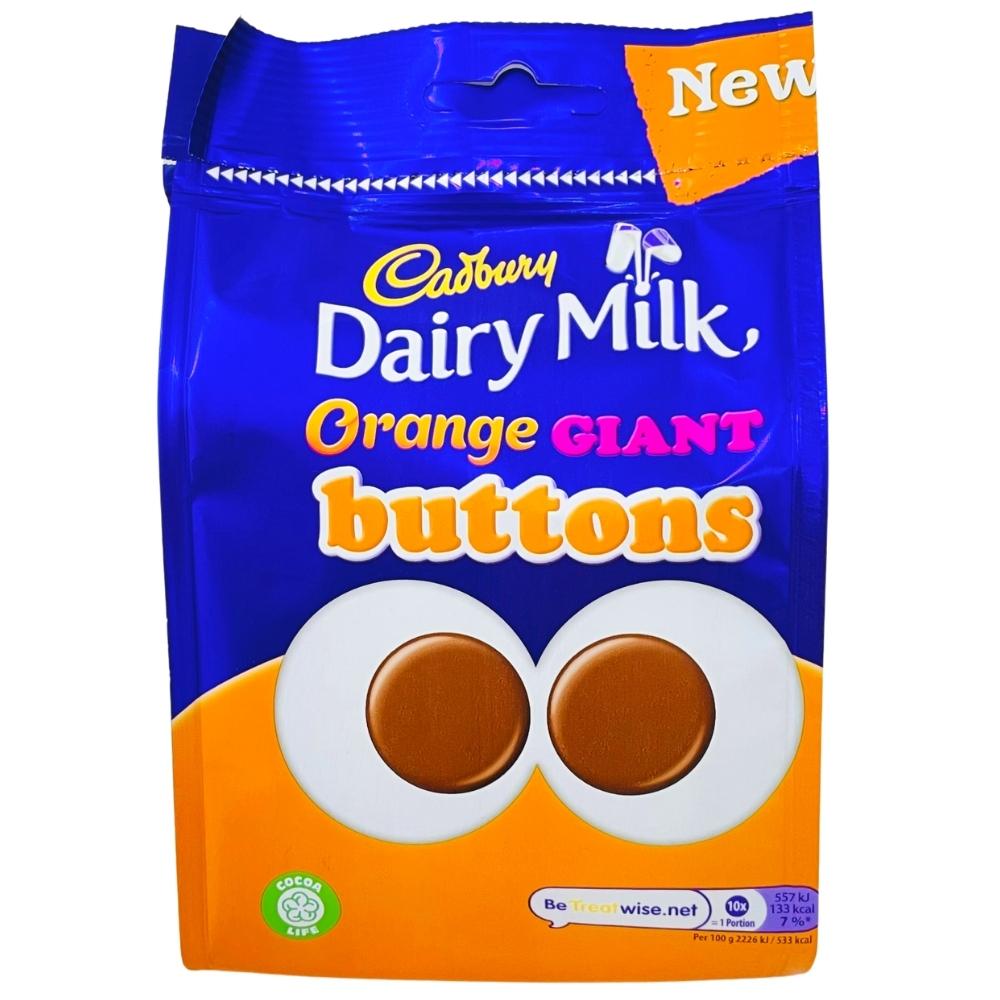 Cadbury Giant Orange Buttons - 110g (UK)