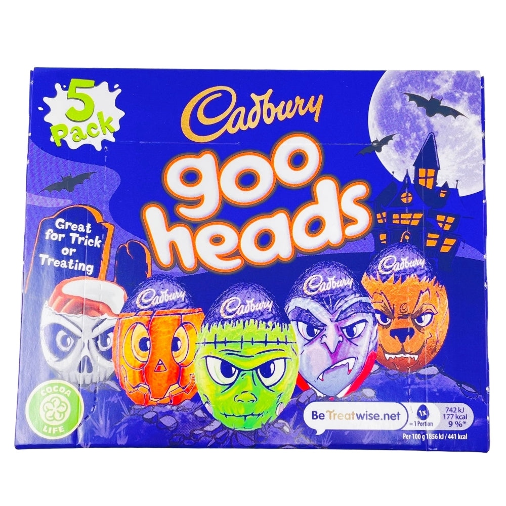 Cadbury Goo Heads Creme Egg UK 5 Pack