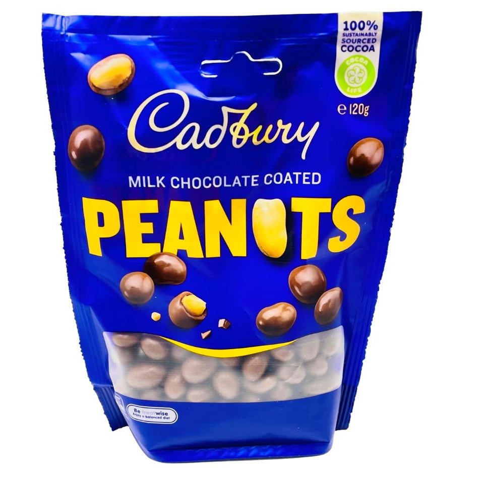 Australian Cadbury Milk Chocolate Peanuts - 120g