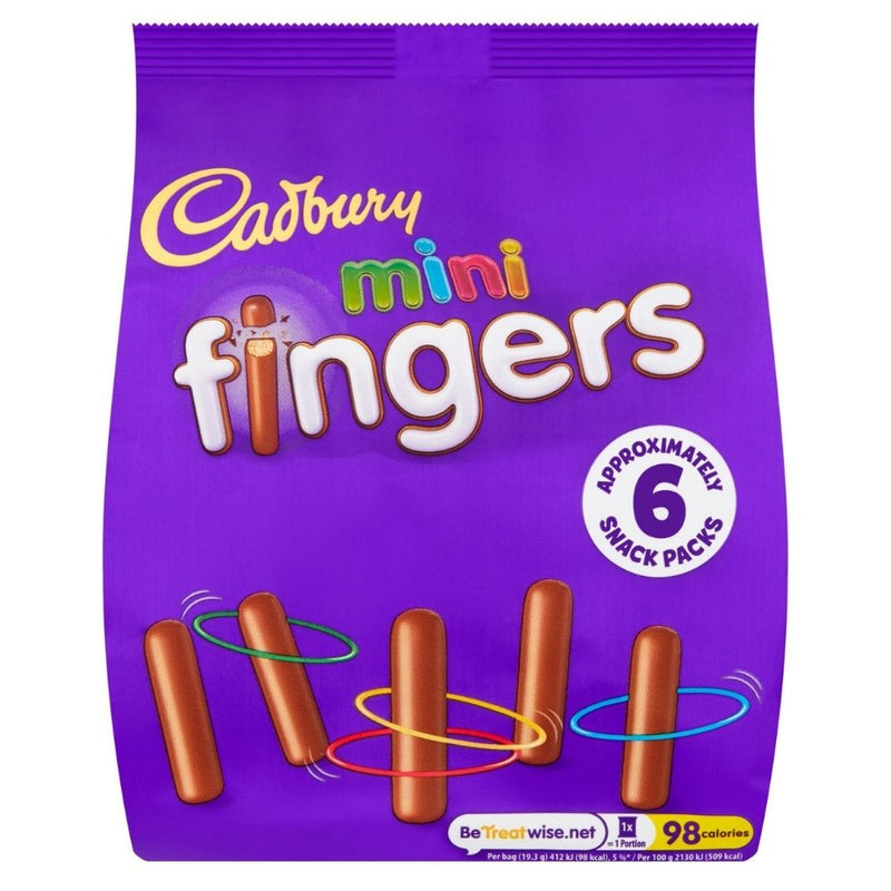 Cadbury Mini Fingers-UK | Candy Funhouse