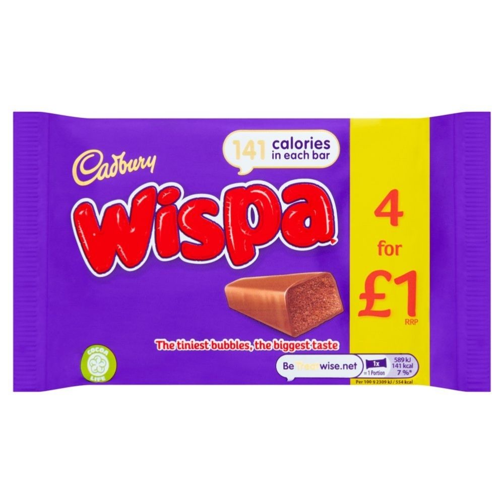 Cadbury Wispa British Chocolate Bars | Candy Funhouse