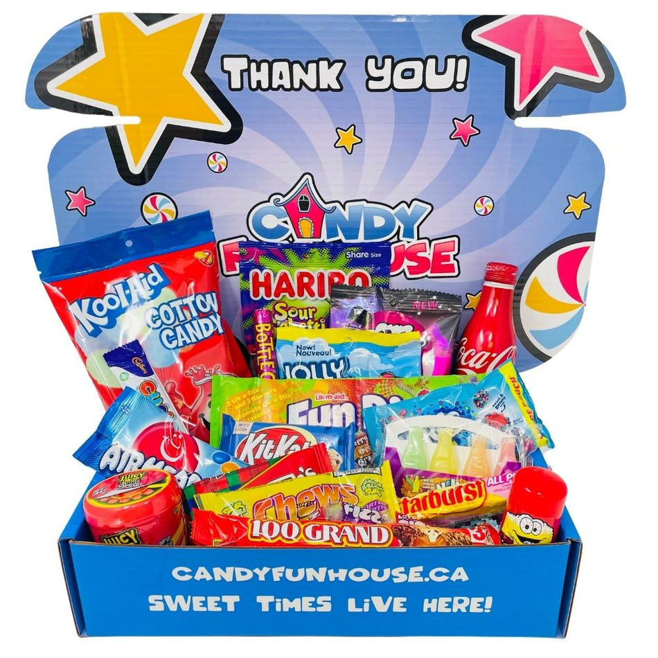 Candy Care Package Subscription Box