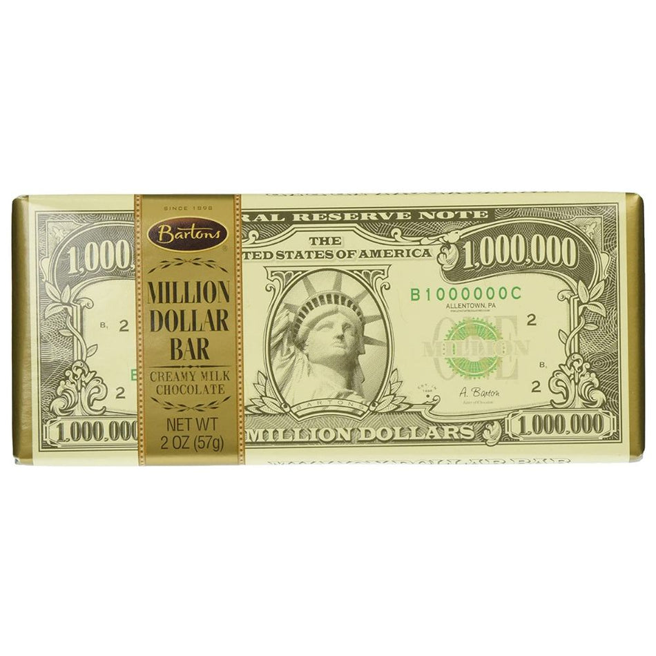 Barton's Million Dollar Milk Chocolate Bars
