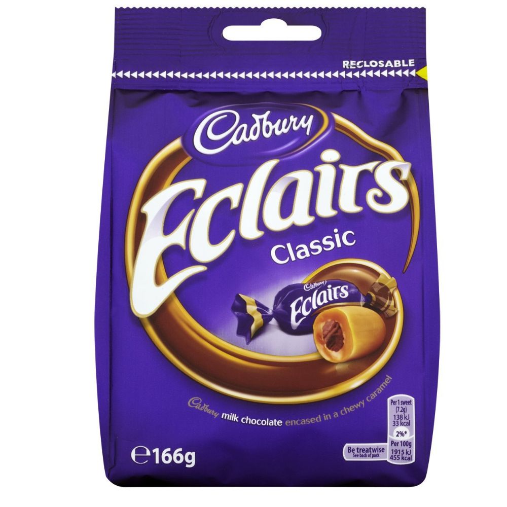 Cadbury Eclairs Classic UK 166g