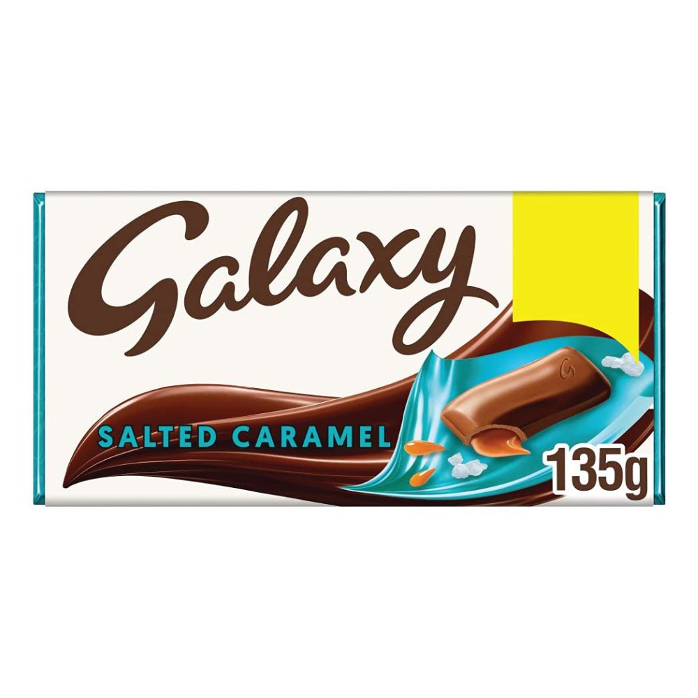 Galaxy Salted Caramel Chocolate Bar 135g