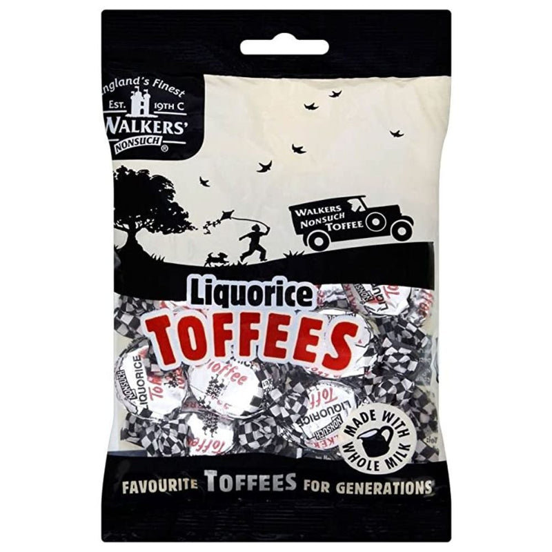 Walker's Liquorice Toffees UK 150g