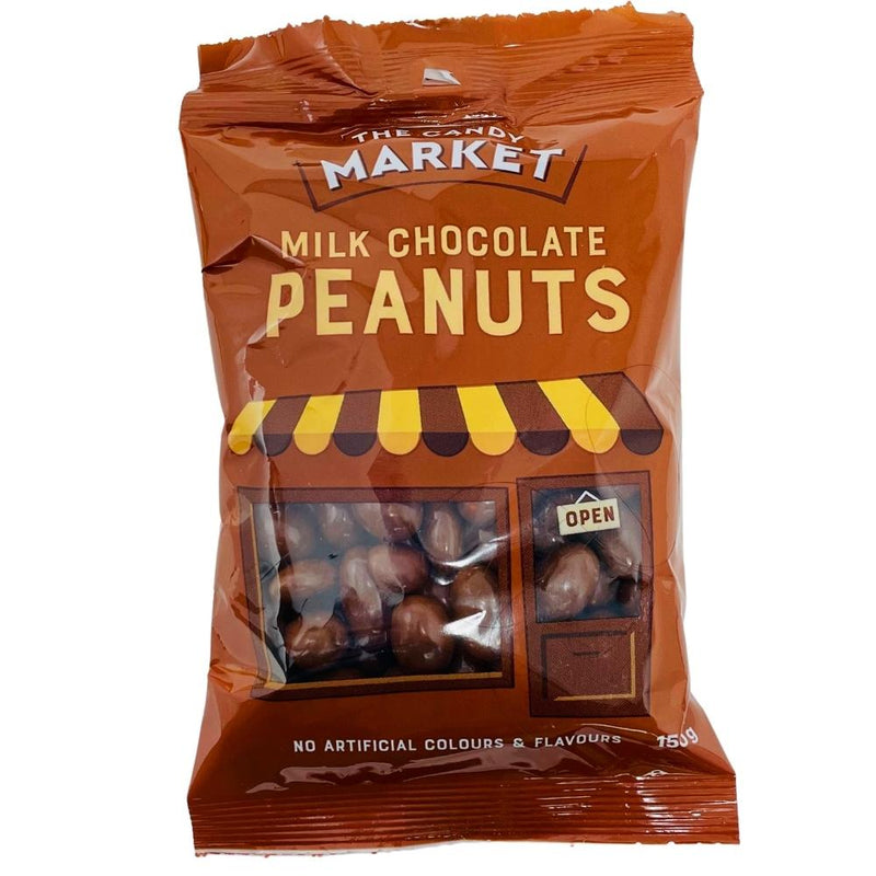 Australia Candy Market Milk Chocolate Peanuts - 150g
