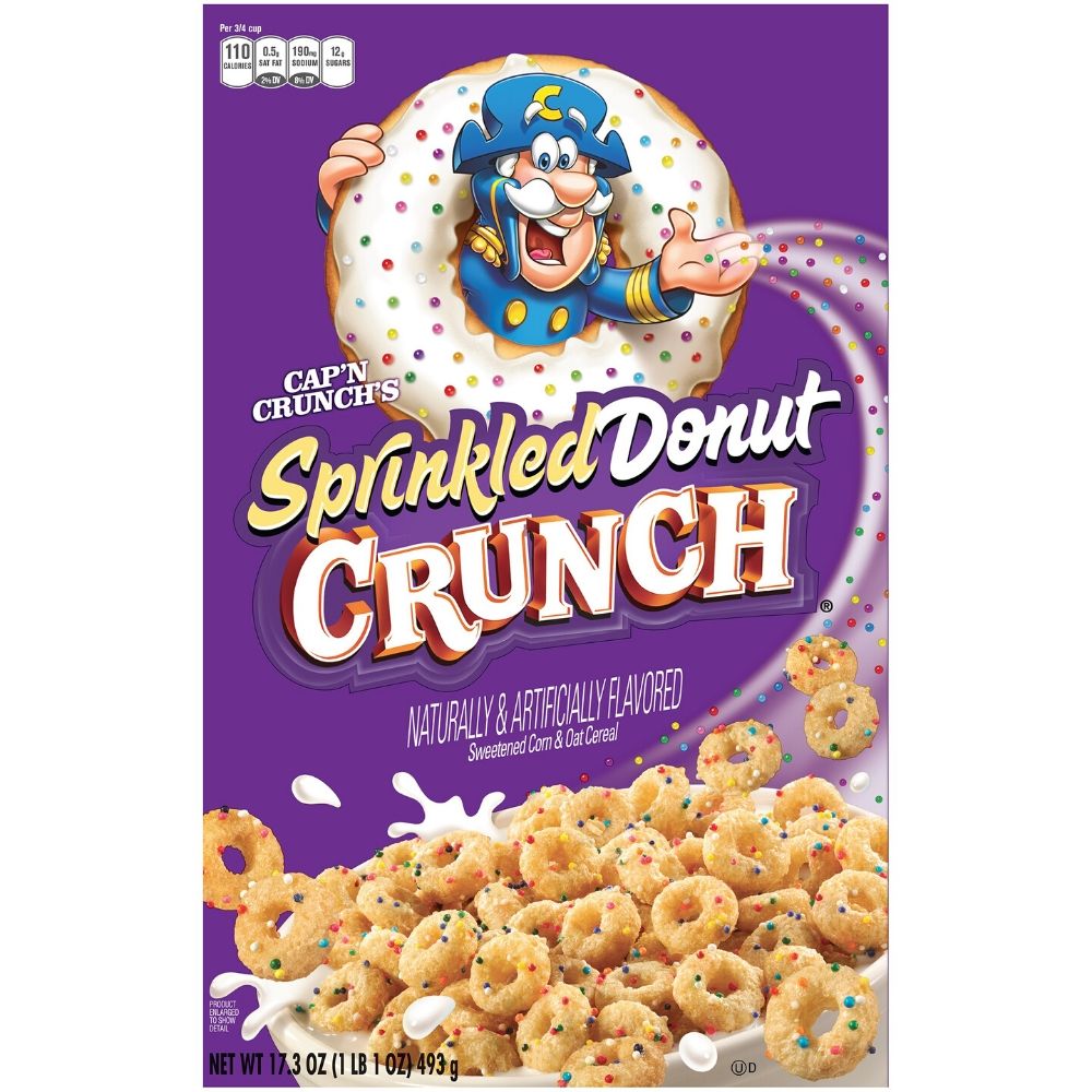 Cap'n Crunch's Donut American Cereal Candy Funhouse CA