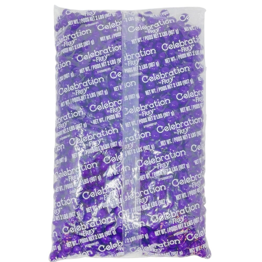 Celebration by Frey Sixlets Dark Purple Chocolate Candies 2 lbs 907 g Candy Funhouse Online Candy Shop