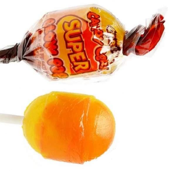Charms Super Blow Pop Candy Corn Tootsie Roll Industires 1g - Blow Pop Bubble Gum Colour_Orange Gluten Free halloween