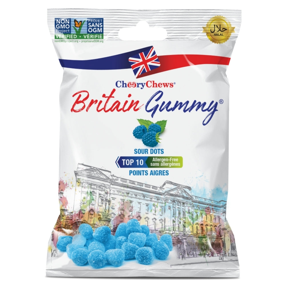 Britain Gummy Sour Dots - 150g