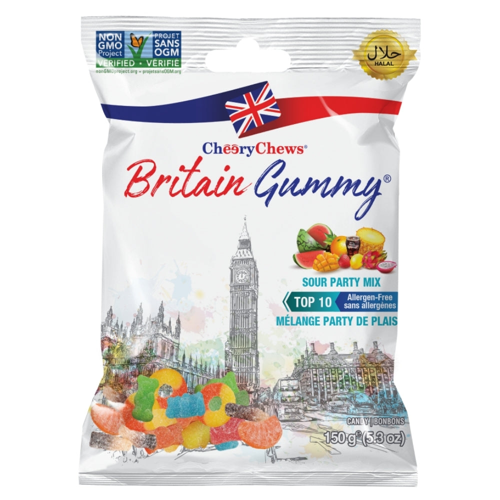Britain Gummy Sour Party Mix - 150g