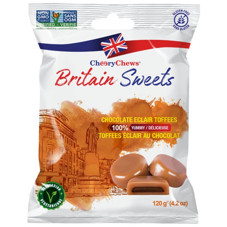 Britain Sweets Chocolate Eclairs Toffee - 120g