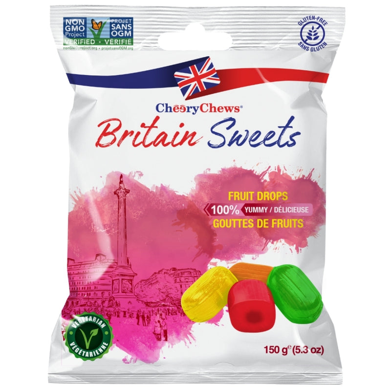 Britain Sweets Fruit Drops - 120g