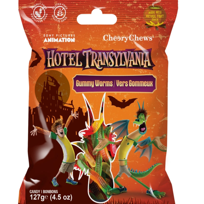 Hotel Transylvania Gummy Worms 127g