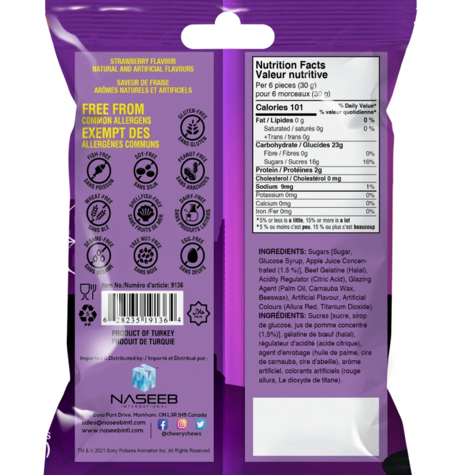 Hotel Transylvania Vampire Teeth 127g Back