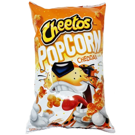 Cheetos Popcorn Cheddar 7oz flavour limited edition unique rare chips 