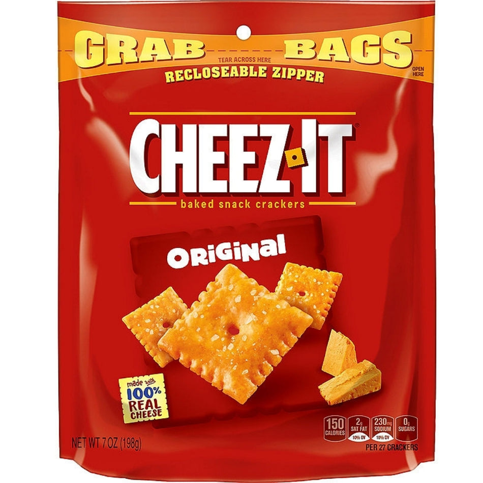 Cheez-It Extra Toasty Grab Bag - 200g