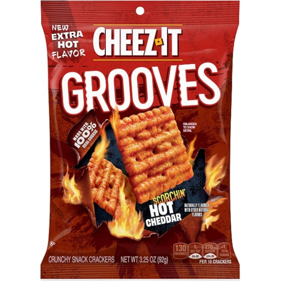 Cheez-It Groove Scorchin' Hot Cheddar - 3.25oz