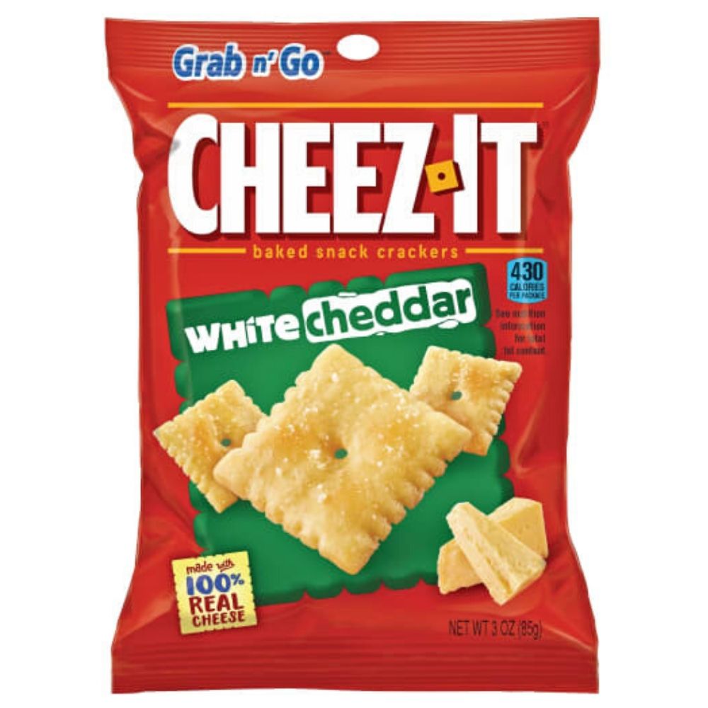 Cheez-It White Cheddar Crackers-3 oz.