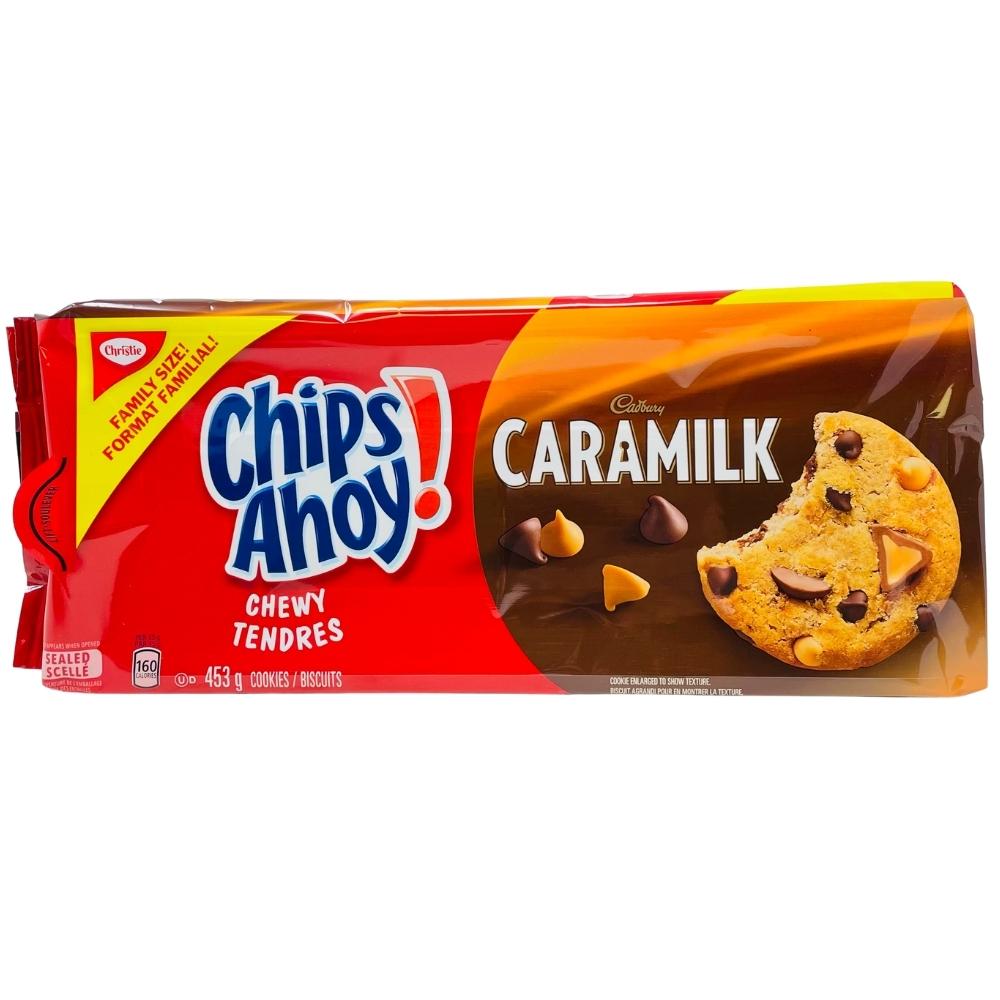 Chips Ahoy Chewy Caramilk Cookies Family Size - 453gChips Ahoy Chewy Caramilk Cookies Family Size - 453g