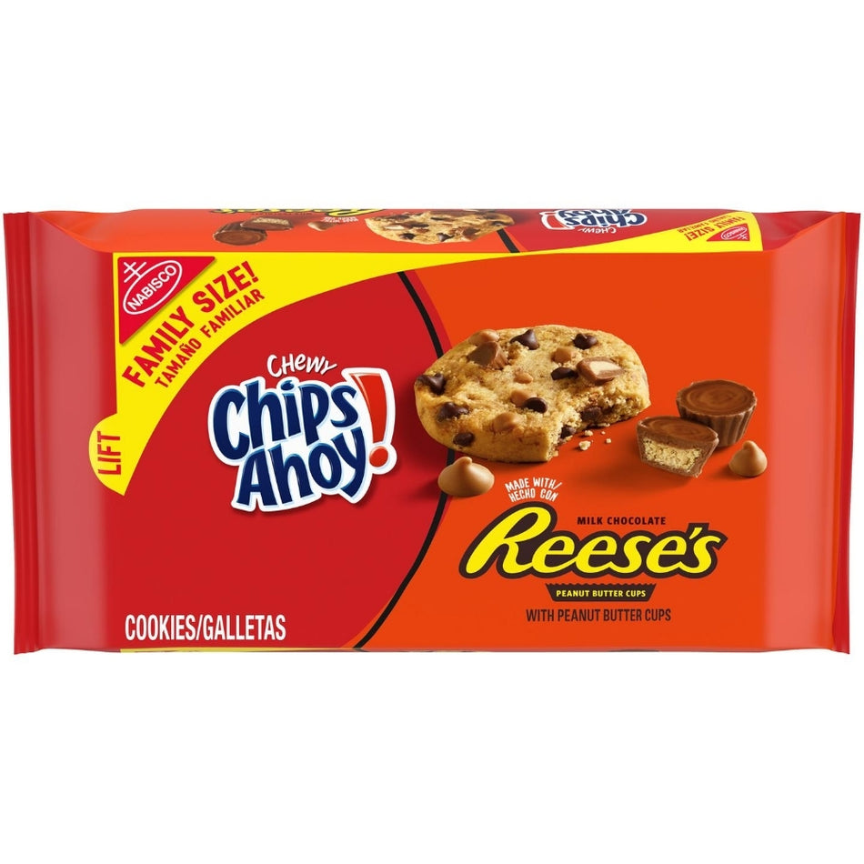 Chips Ahoy! Chewy Reese's Peanut Butter Cups - 9.5oz **BB MAY 9, 2023**