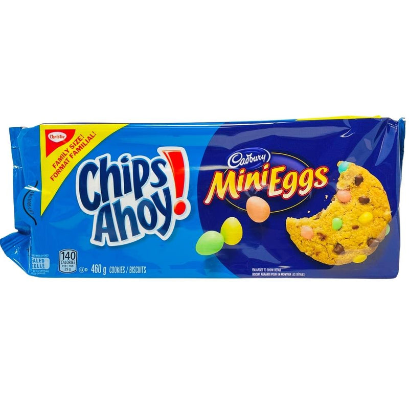 Chips Ahoy W/Mini Eggs Cookies Family Size 460g Candy Funhouse
