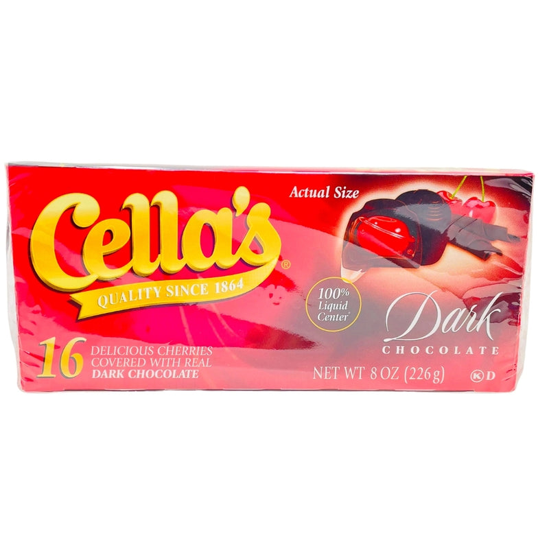 Christmas Cella's Cherry Chocolate Gift Box 8oz