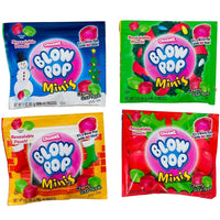 Charms Blow Pop Minis Christmas Pouch - 85g - Charms Blow Pop Minis - Holiday Lollipop Assortment - Christmas Candy Pouch - Festive Candy Mix - Stocking Stuffer Sweets - Bite-Sized Lollipop Joy - Charms Candy - Christmas Candy 