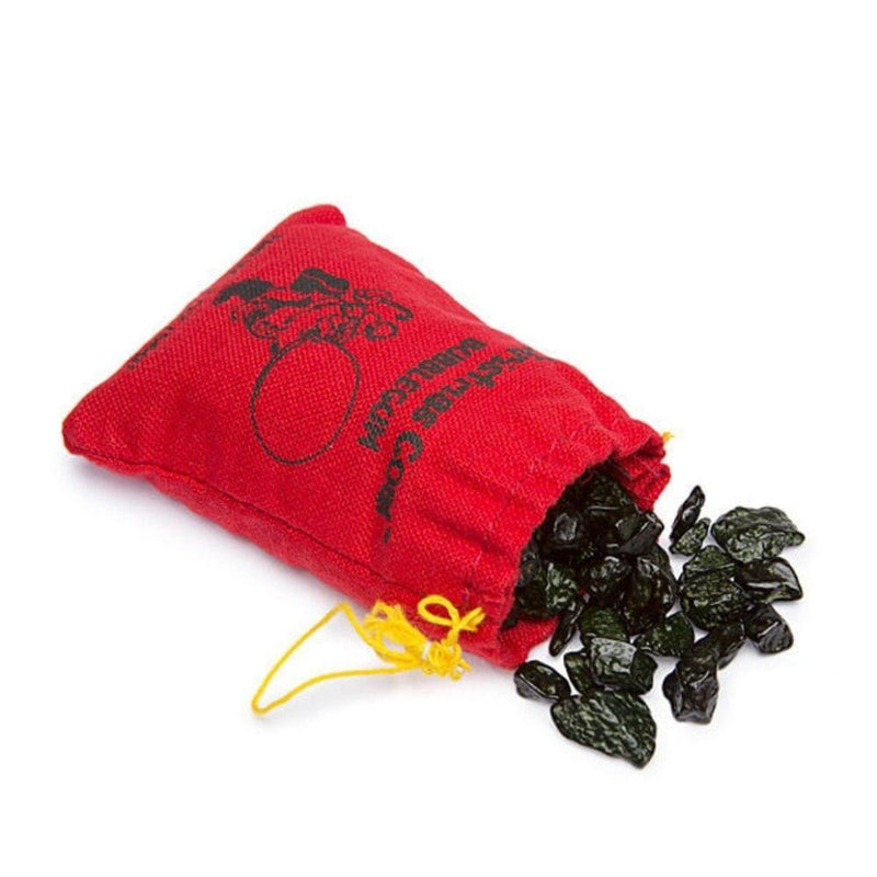 Santa's Coal Black Bubble Gum Satchels