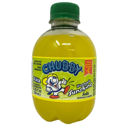Chubby Pineapple Sunshine Soda - 250mL