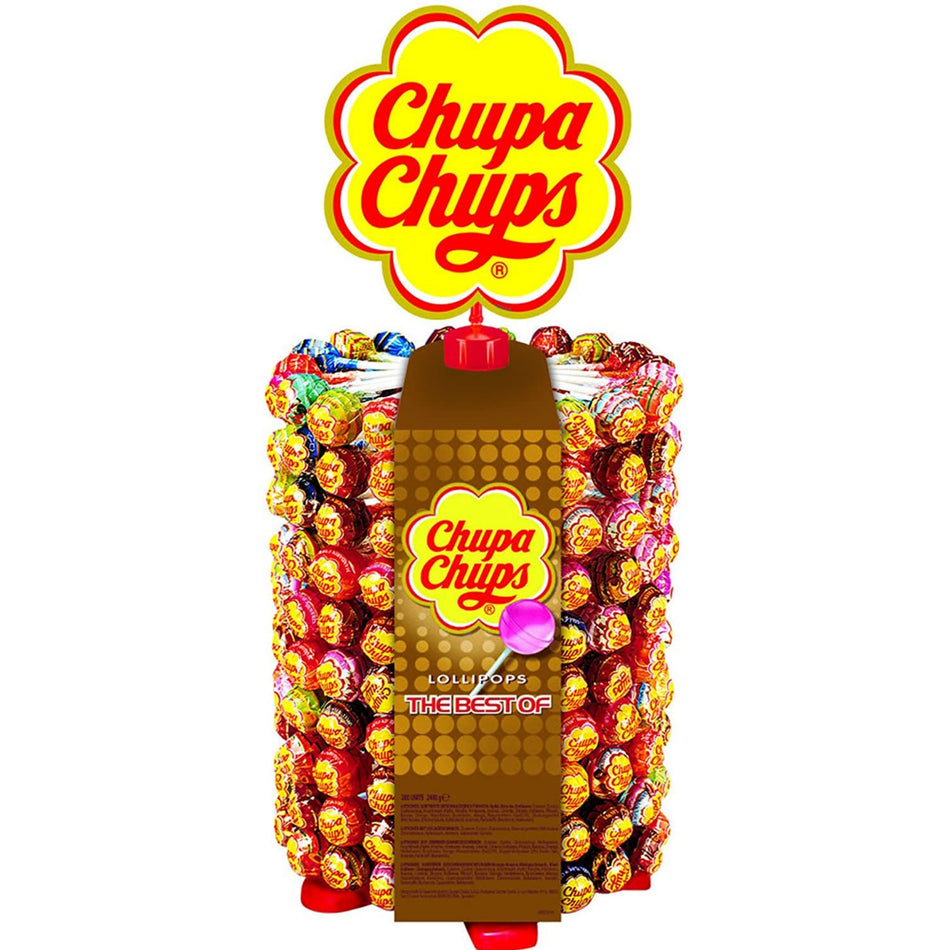 Chupa Chups Best Of Carousel Display 200ct
