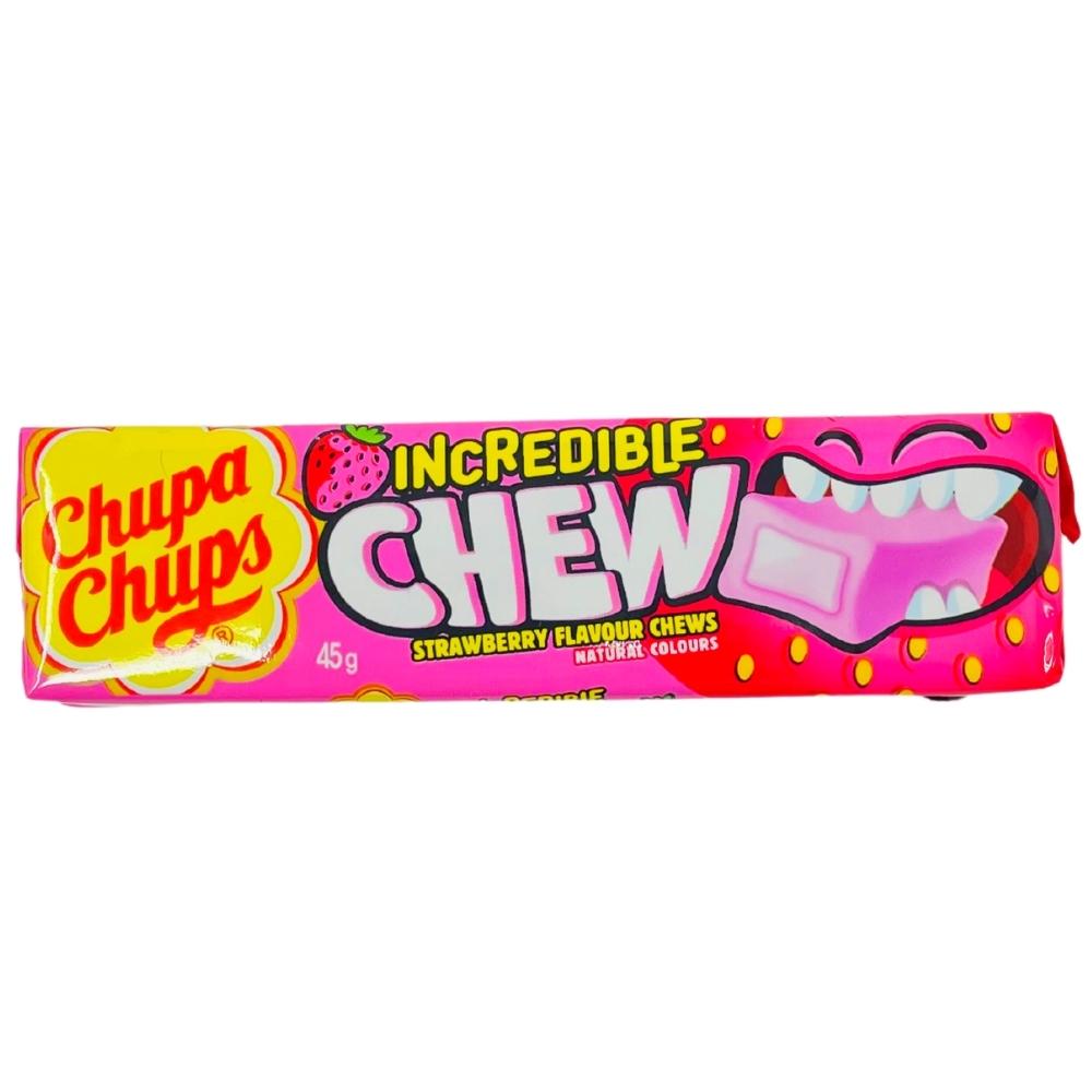 Australian Chupa Chups Incredible Chew Strawberry - 45g