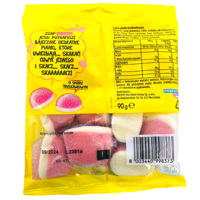 Chupa Chups Pinkis with Fruit Juice - 90g - Nutrition Facts - Ingredients