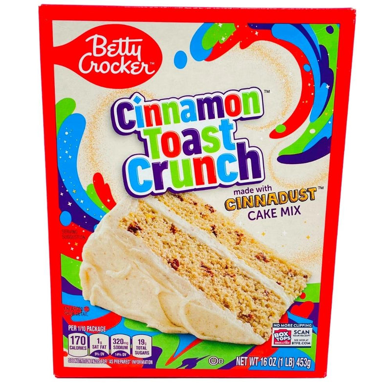 BC Cinnamon Toast Crunch Cake Mix | Candy Funhouse