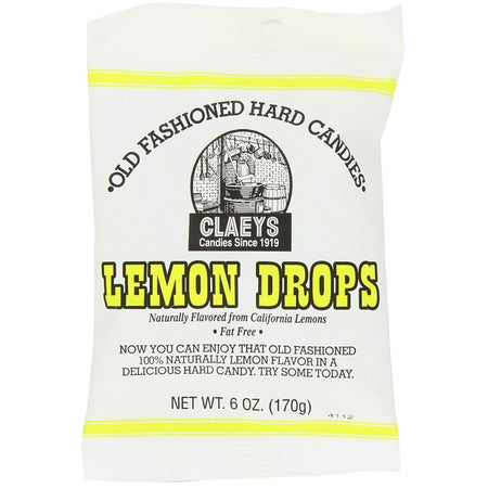 Claeys Lemon Drops Old Fashioned Hard Candies