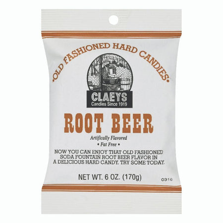 Claeys Root Beer Old Fashioned Hard Candies