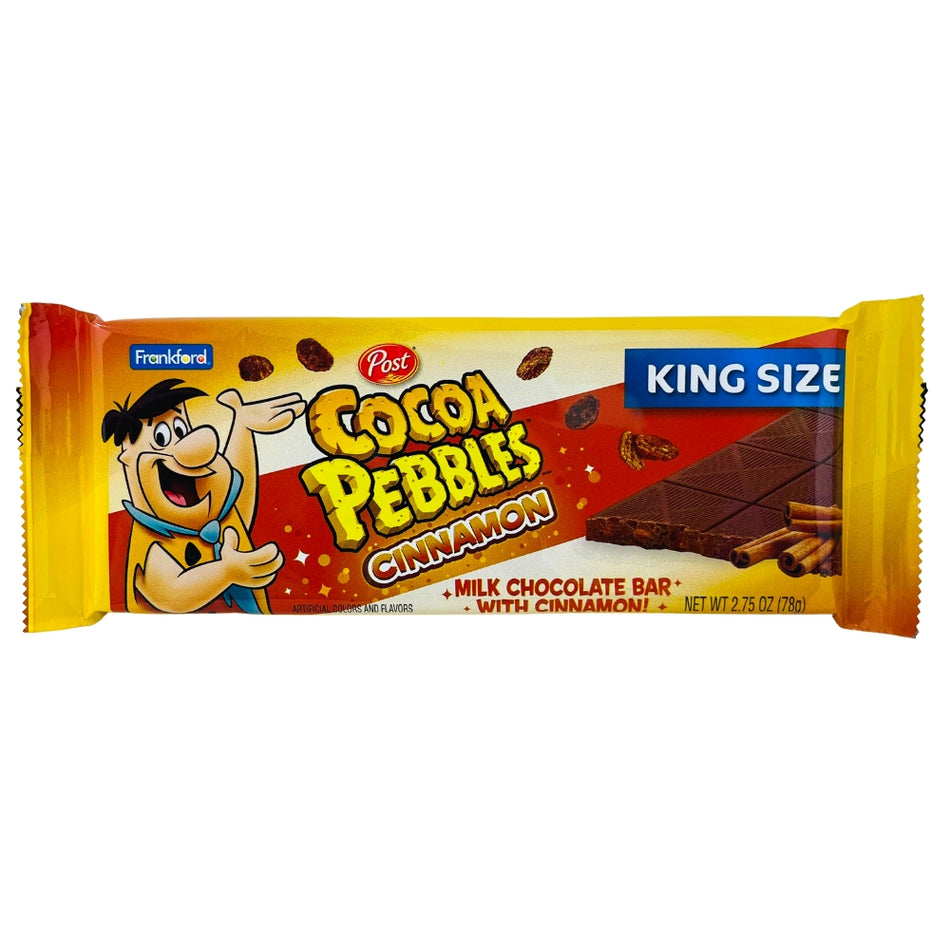 Cocoa Pebbles King Size Cinnamon Bar - 2.75oz - Cocoa Pebbles - Cocoa Pebbles Candy - Cocoa Pebbles King Size Cinnamon Bar - Cocoa Pebbles Chocolate Bar