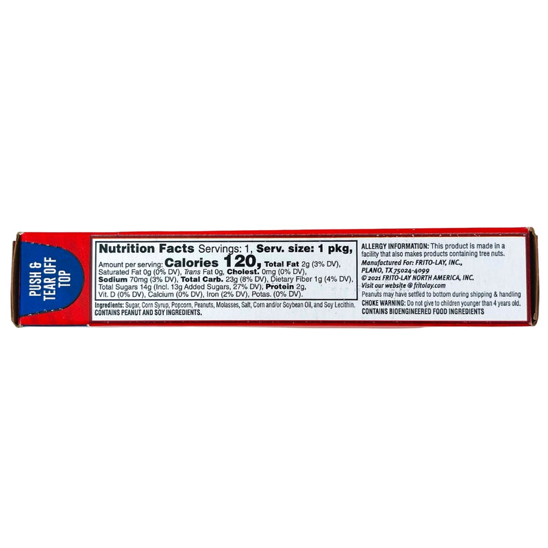 Cracker Jacks - 1 oz. - Nutrition Facts