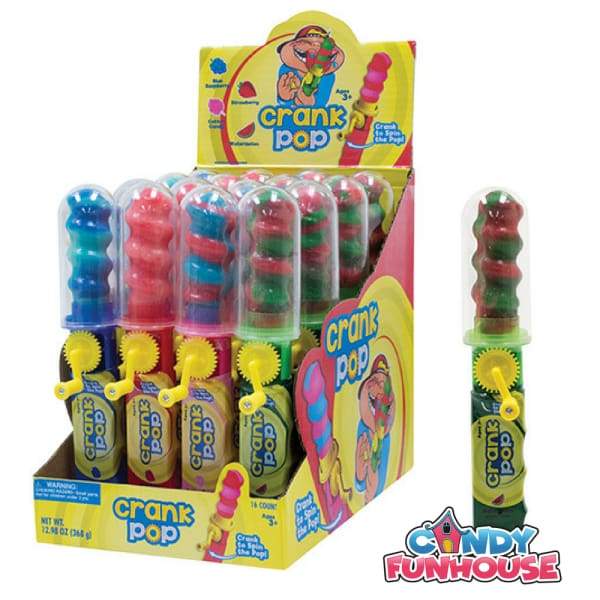 Crank Pop Kokos Confectionery 1.5kg - 2000s Era_2000s lollipop Lollipops Novelty