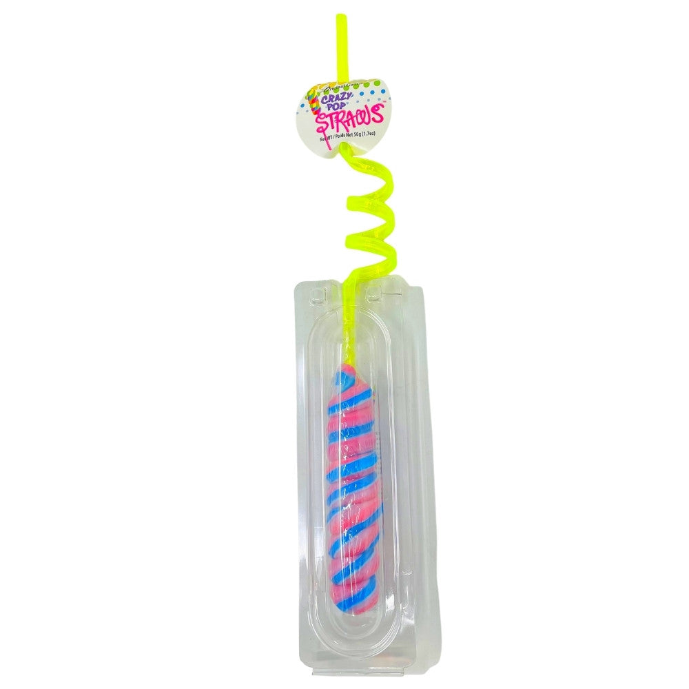 Crazy Pop Straws - 50g